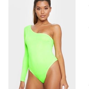 One shoulder bodysuit